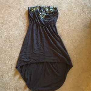 Express Strapless dress